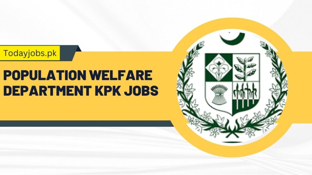 Population Welfare Department KPK Jobs 2024