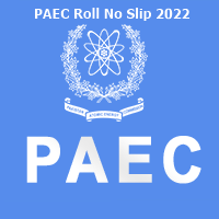 PAEC Roll No Slip 2024