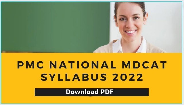 PMC MDCAT New Syllabus 2024