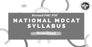 PMC MDCAT New Syllabus 2023