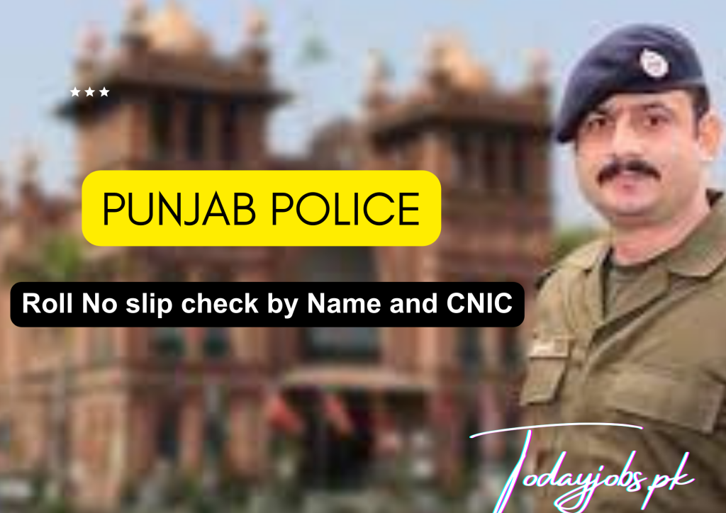 punjab police roll no slip