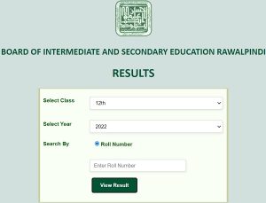 12th Result Bise Rawalpindi Board 2023