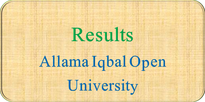 AIOU M.phill Ph.D. Result