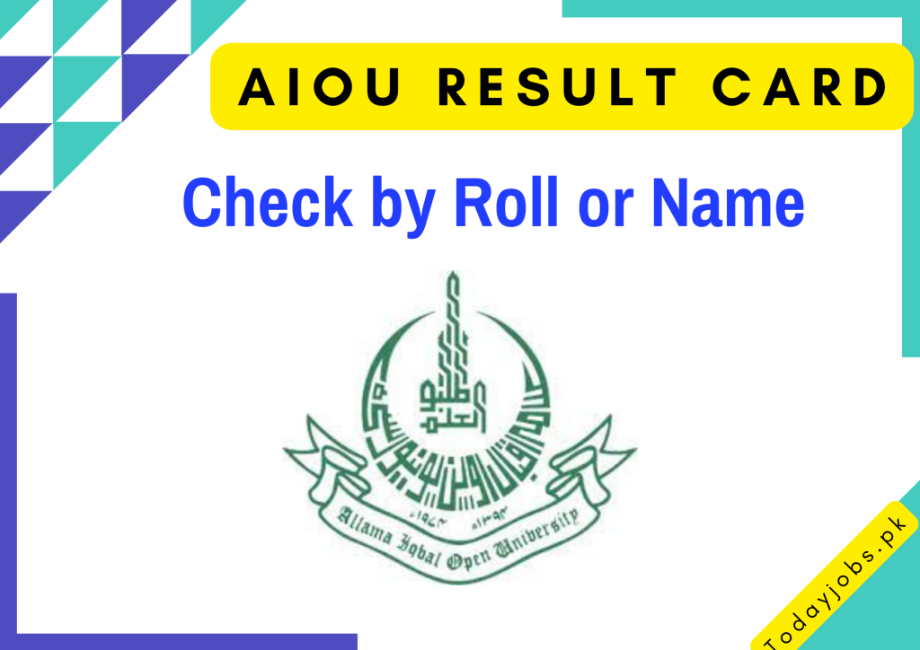 AIOU Result Card 2023