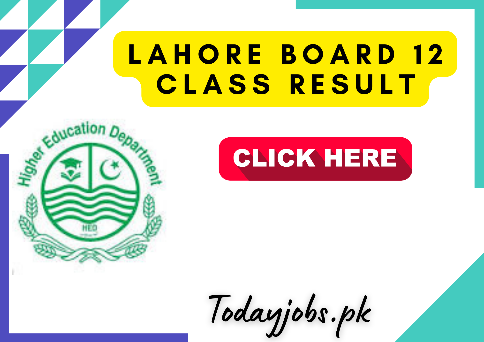 12 Class Result lahore board 2024