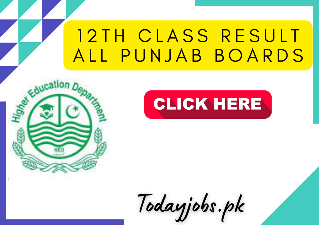 12 Class all Punjab Board Result 2023