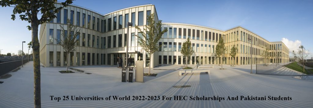 Top 25 Universities of World 2023-2023 