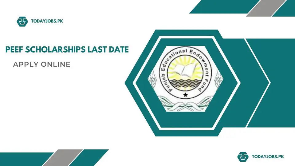 PEEF Scholarships 2024 Online Application Form Last Date