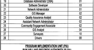 Punjab Board of Revenue Jobs 2024 Apply Online