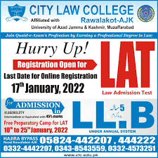 City Law College Rawalakot AJK Admission