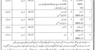 PO Box No 1169 Islamabad Jobs Application Form