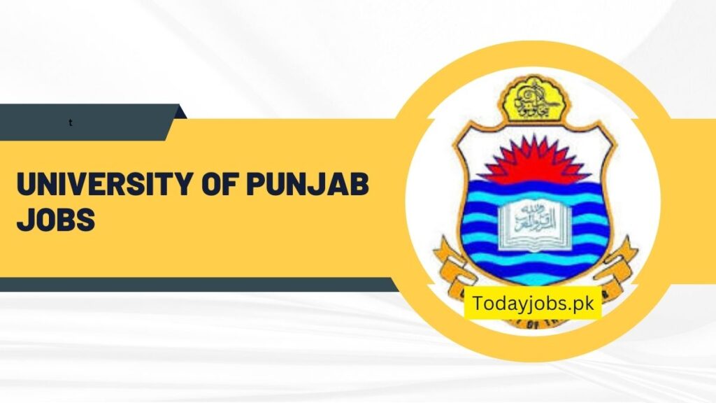 University of Punjab Jobs 2024 Apply Online
