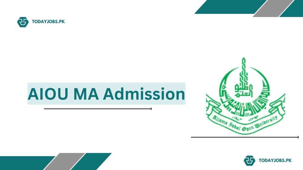 AIOU MA Admission 2024 Apply Online Last Date