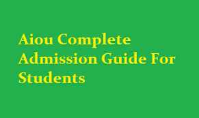 AIOU Programs offered Complete Guideline