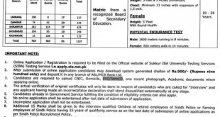 Sindh Police Jobs 2023
