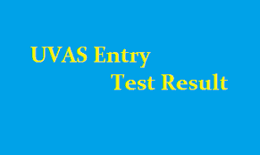 UVAS Entry Test Result 2023