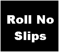 CTS Roll No Slip 2024