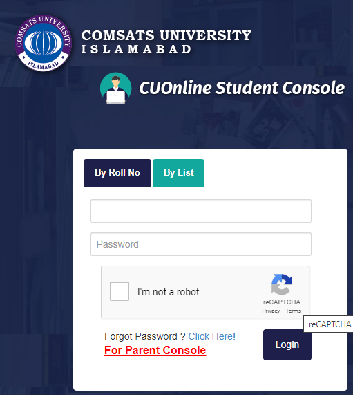 CUI Online Student Portal 2024