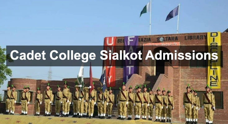 Cadet College Sialkot Admission 2024
