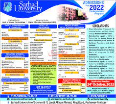 Sarhad University Peshawar Admission