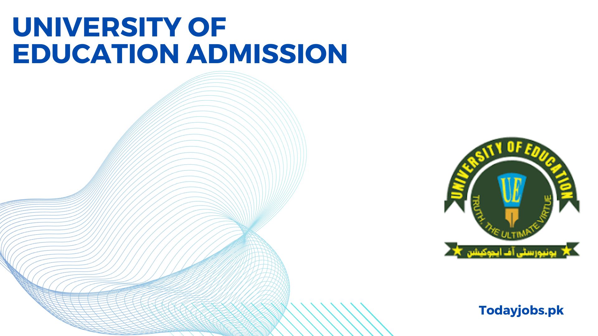 University of Education Admission 2024
