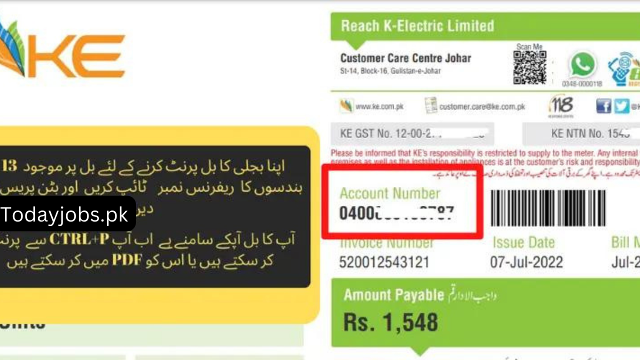 K-Electric Bill Check Online 2023 by Reference Number and Name