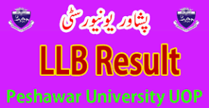 Peshawar University LLB Result 2023 