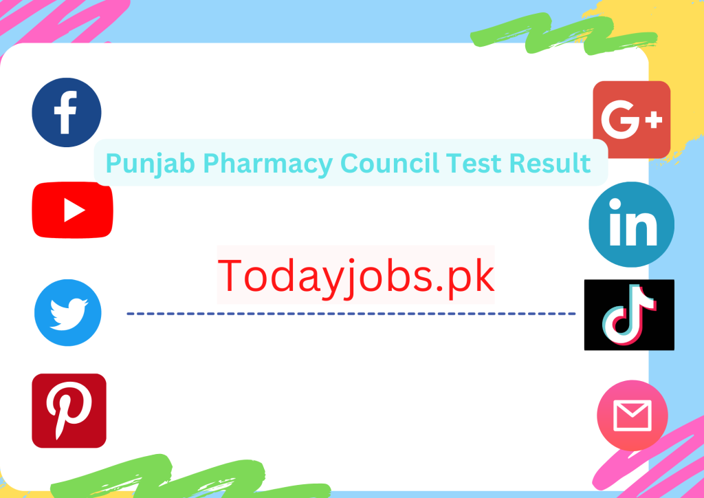 Punjab Pharmacy Council Test Result 2023