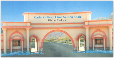 Cadet College Choa Saiden Shah Chakwal Jobs