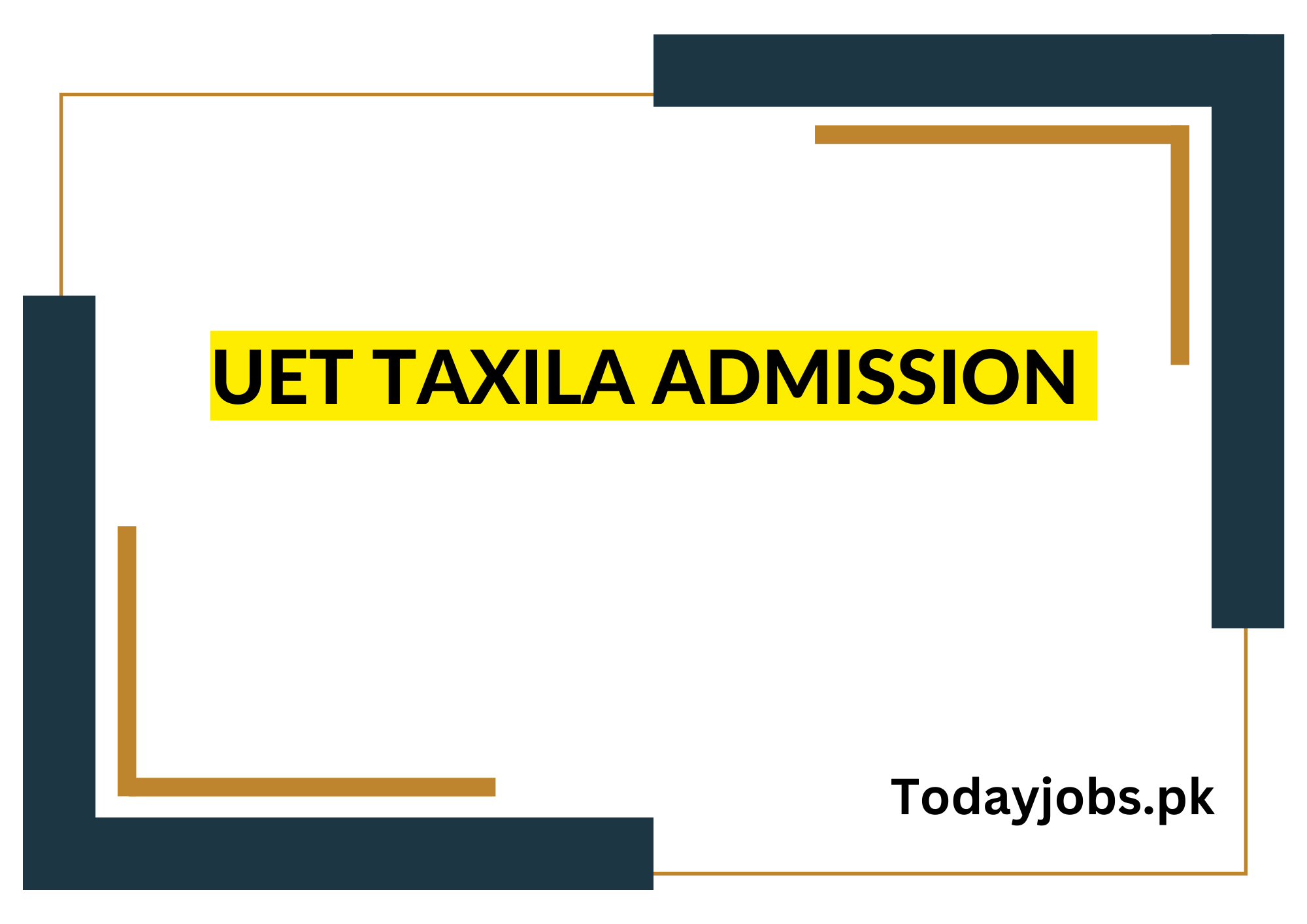 UET Taxila Admission 2024 Apply Online Last Date