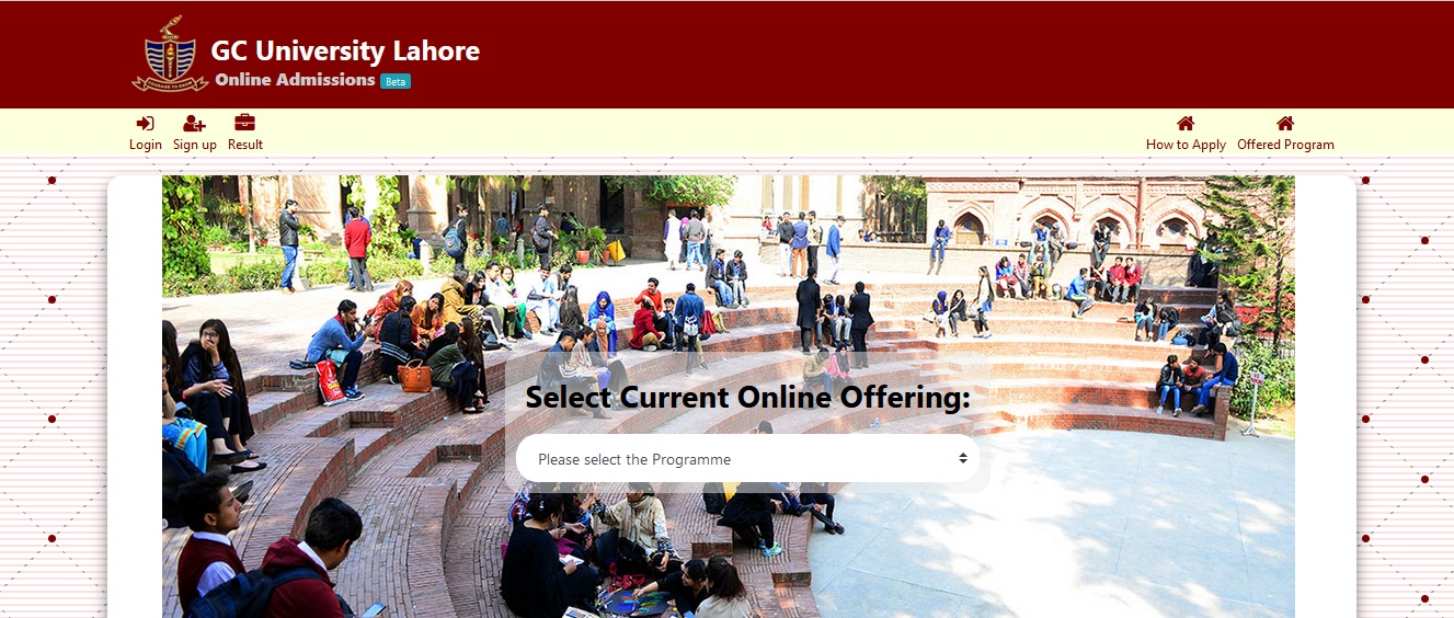 GCU Lahore Roll No Slip 2023 Download Online by CNIC