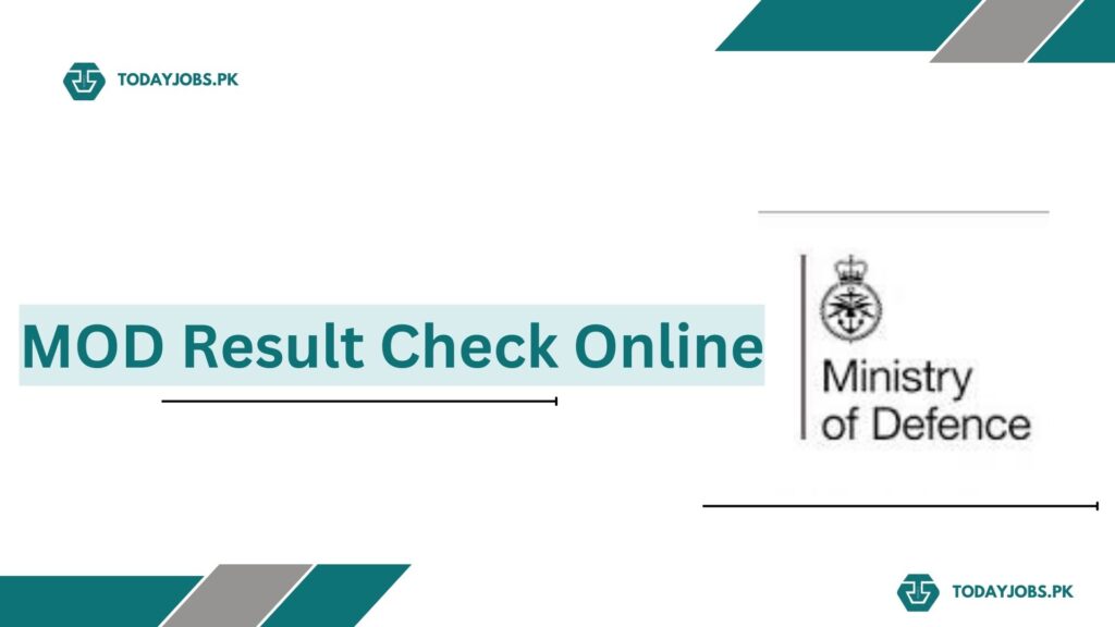 MOD Result 2024 and Ministry of Defence Merit List Check Online