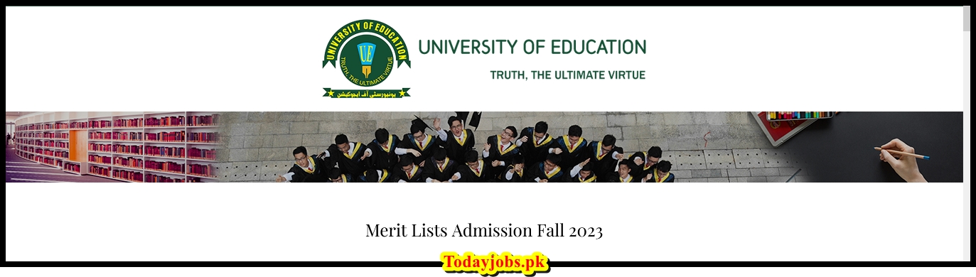 University of Education Merit List 2023 All Campus Download PDF