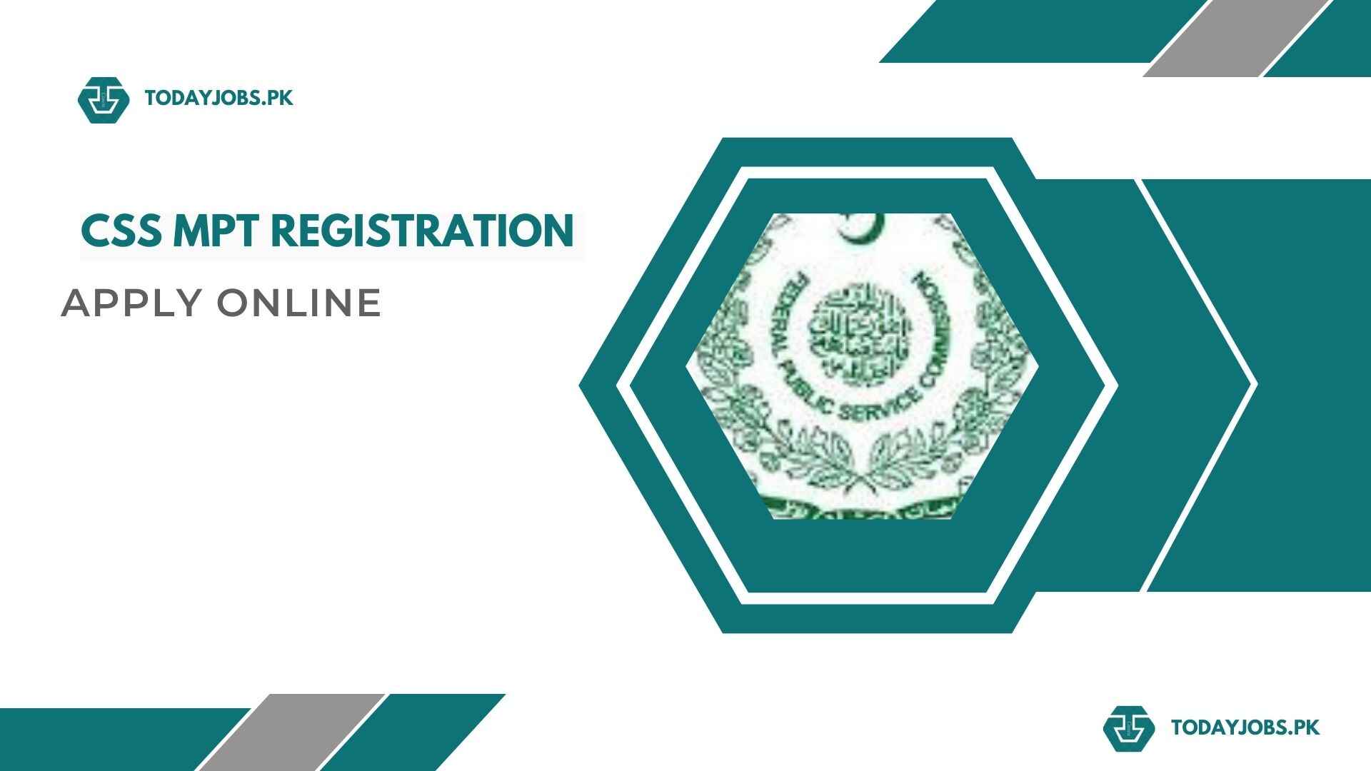 CSS MPT Registration 2024 Apply Online www.fpsc.gov.pk