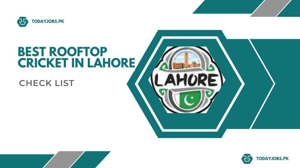 Best Indoor and Rooftop Cricket In Lahore
