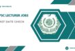 FPSC Lecturer Jobs 2024 Apply Online Last Date