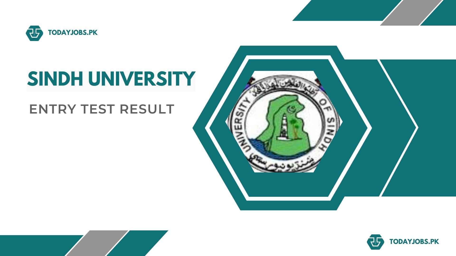 Sindh University Entry Test Result 2024 Check Online - Today Jobs