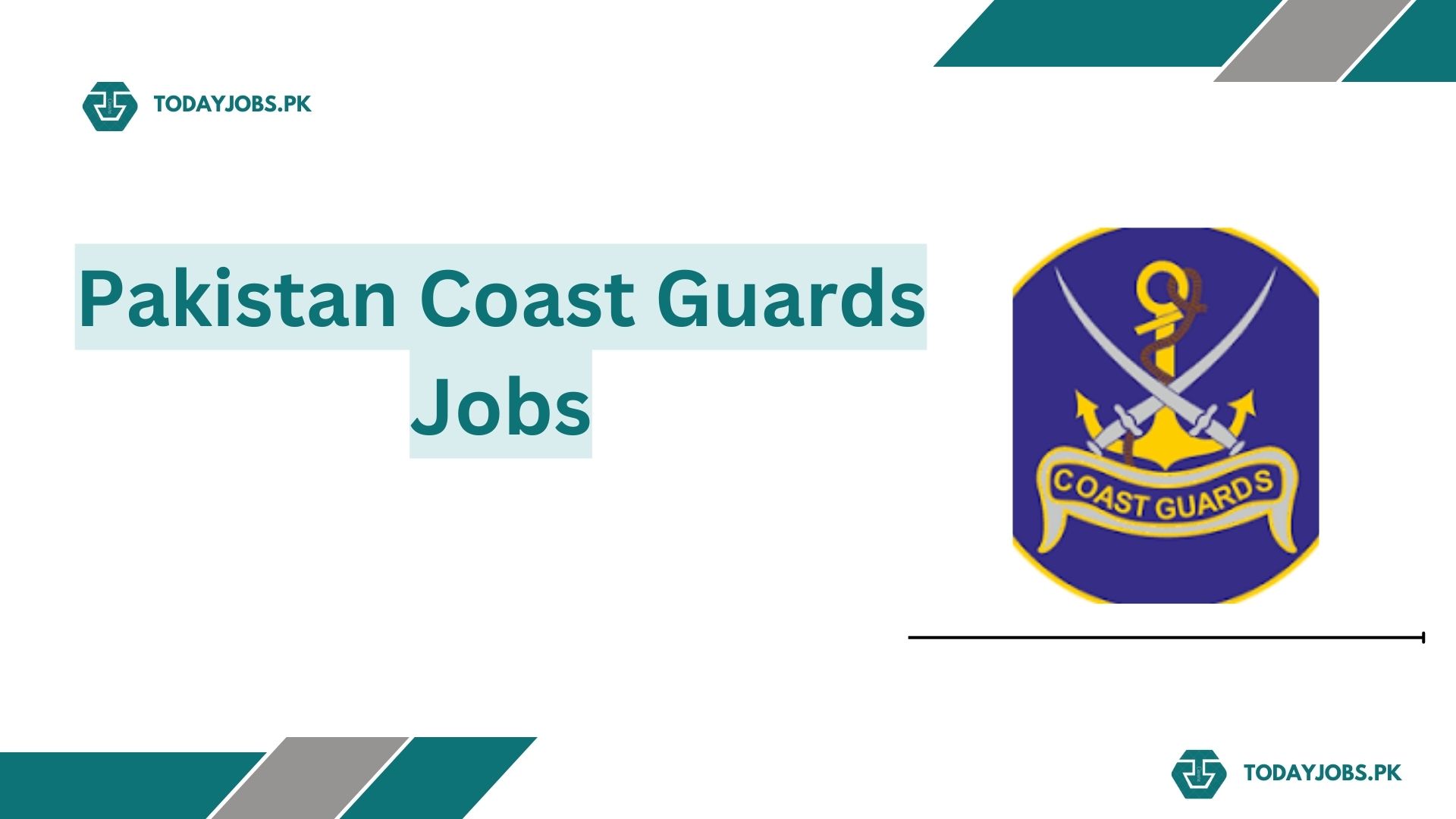 Pakistan Coast Guards Jobs