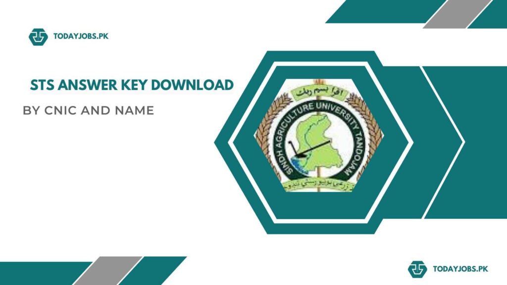 STS Answer Key 2024 Download PDF