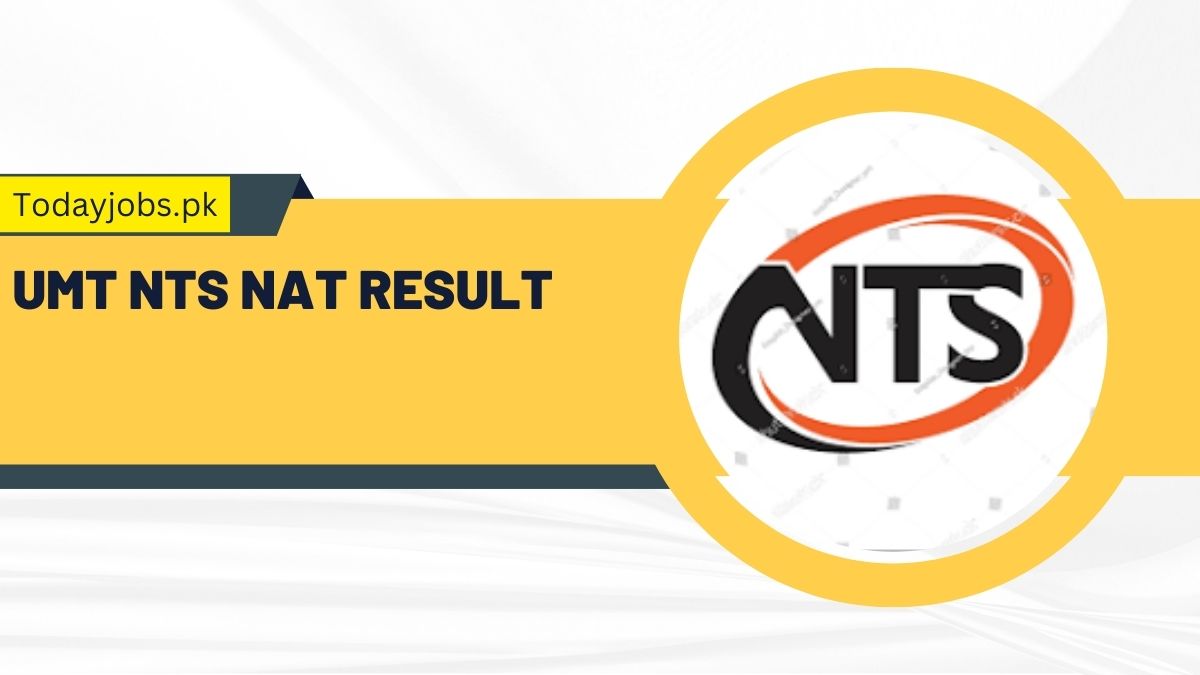 UMT Sialkot NAT NTS Test Result 2024 Merit List