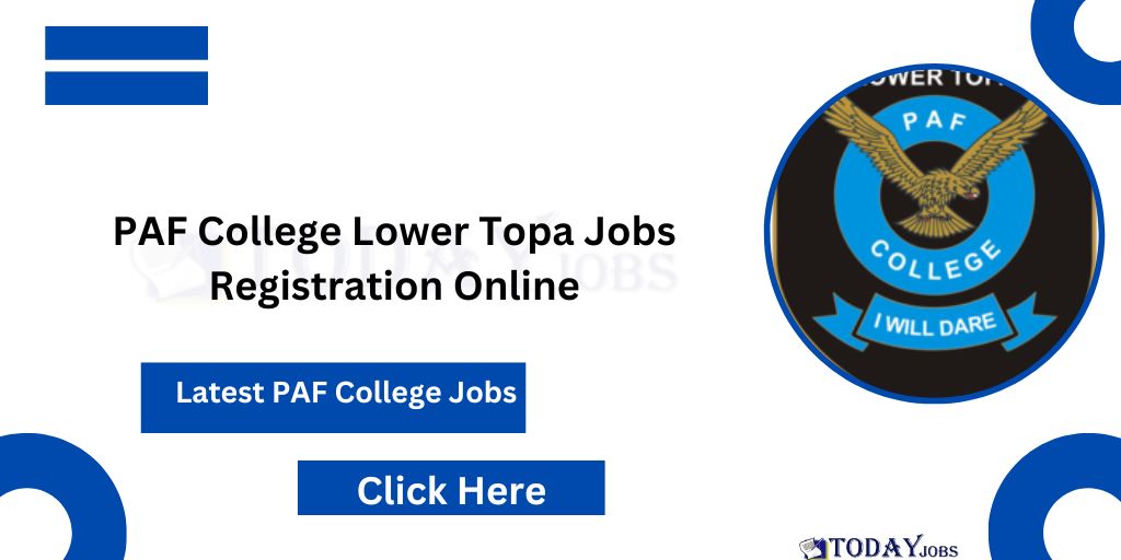 PAF College Lower Topa Jobs 2024 Head PTI and Officer Assistant